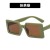 retro black Sunglasses woman square ant-ultravolet sunglass