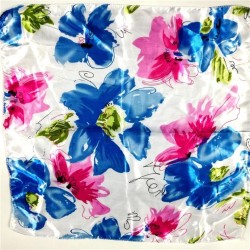 Korean style Autumn and Winter samll scarves woman imitate silk all-Purpose oc..
