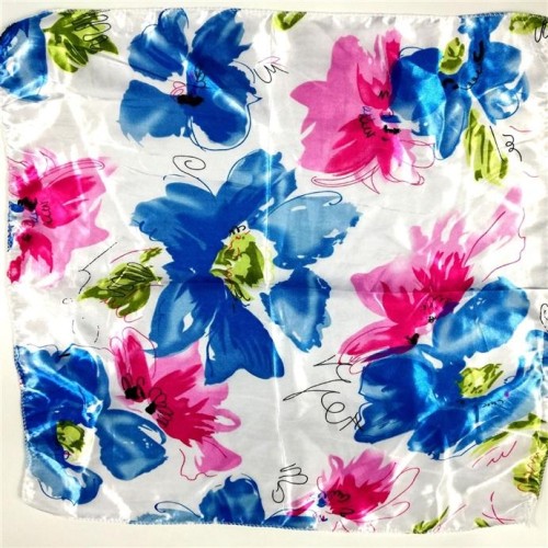 Korean style Autumn and Winter samll scarves woman imitate silk all-Purpose occupation samll silk scarf
