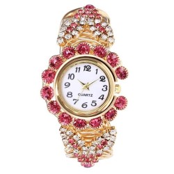   fashon damond chan lady watch  Korean style trend student bangle watch