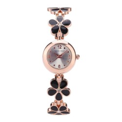  fashon lady watch woman style flowers fresh dasy student watch quartz