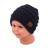 black Bucket hat  woman spring summer sunscreen Shade big foldable Bucket hat