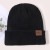 Autumn and Winter hat occidental style pure color warm wind knitting woman