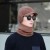  Pearl lady woolen knitting Autumn and Winter warm thick all-Purpose hat
