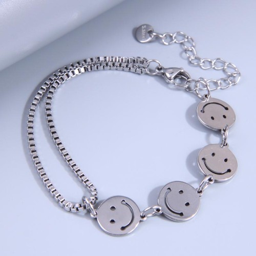 fashion punk Metal chain personality bracelet