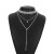 occidental style fashion necklace  long style fully-jewelled claw chain multilayer chain personality fashion sty
