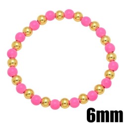 Bohemia color bracelet creative handmade bronze gilded enamel beads beads elas..