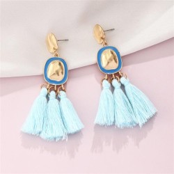 occidental style retro ethnic style handmade earrings woman temperament Bohemi..
