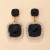  occidental style brief Rhinestone circle ear stud twining Pearl earrings woman earring samll fashion woman Ea