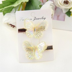 super resin bow hair clip lovely woman temperament Korea