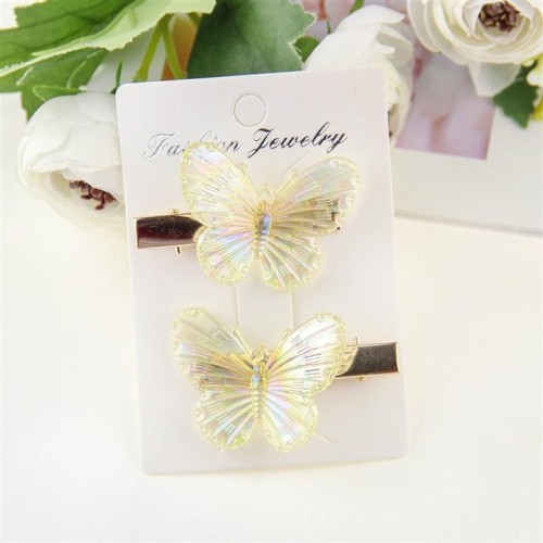 super resin bow hair clip lovely woman temperament Korea