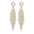 occidental style  exaggerating temperament tassel Rhinestone earrings drop diamond samll wind earring