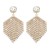 occidental style temperament claw chain Rhinestone tassel earrings  wind style fashion Earring