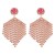 occidental style temperament claw chain Rhinestone tassel earrings  wind style fashion Earring