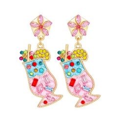 style occidental style exaggerating big earrings imitate fruits ear stud perso..