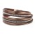 occidental style well sell diamond braceletPU leather colorful flash diamond fashion diamond