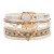 occidental style bracelet woman Bohemia love Rhinestone bangle girl student gift