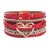 occidental style bracelet woman Bohemia love Rhinestone bangle girl student gift