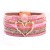 occidental style bracelet woman Bohemia love Rhinestone bangle girl student gift