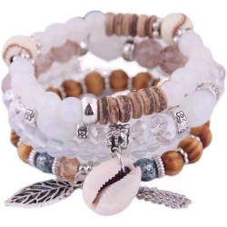 fashion trend concise all-Purpose leaves tassel gorgeous multilayer temperamen..