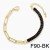  woman  fashion personality chain splice long square zircon fully-jewelled braceletbrg