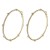 occidental style exaggerating big circle earrings  claw chain Rhinestone shine earring wind circle