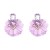  occidental style Alloy diamond multilayer flowers earrings woman retro elegant temperament ear stud style