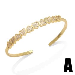 high bangle woman samll diamond fashion all-Purpose lovebrg