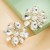 occidental style earrings personality exaggerating Ear clip woman trend fully-jewelled Earring
