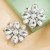 occidental style earrings personality exaggerating Ear clip woman trend fully-jewelled Earring