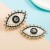 ins occidental style personality Alloy diamond eyes earrings woman trend personality ear stud Earring