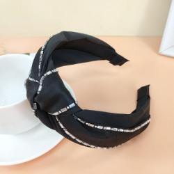 Korea big Rhinestone Headband  brief retro Double layer  woman high-end Headba..