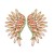 UR personality creative exaggerating big earrings ear stud geometry glass diamond earrings woman