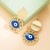 occidental style  woman fashion bronze mosaic zircon annular earring personality creative earrings Earring woman
