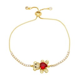 brief high zircon love samll bracelet womanins lovers temperamentbrg