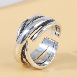 J264 bronze fashion sweetOL concise retro bronze opening woman ring