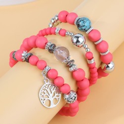 occidental style fashion noble wind concise Life tree multilayer temperament w..