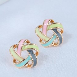 fine  Korean style fashion concise establishment personality woman ear stud