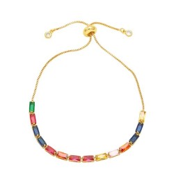 occidental style fashion all-Purpose color zircon braceletins samll bracelet ..
