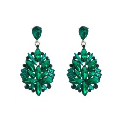occidental style fashion Alloy diamond high Earring woman temperament retro wi..