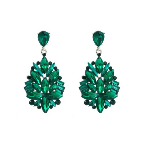 occidental style fashion Alloy diamond high Earring woman temperament retro wind Ladies earring