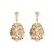 occidental style fashion Alloy diamond high Earring woman temperament retro wind Ladies earring