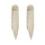 fashion super claw chain geometry Alloy diamond Rhinestone long style tassel earrings woman occidental style ex