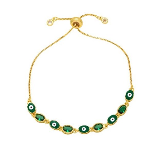 occidental style eyes bracelet woman  fashion personality color enamel eyes braceletbrk