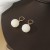  occidental style woman fashion Round Pearl necklace bracelet ear stud set woman Earring