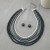  occidental style woman Pearl necklace ear stud set three color gradual change creative woman style chain