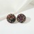 E occidental style woman retro Earring fashion Bohemia handmade color beads ear stud