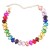 spring trend occidental style exaggerating multilayer drop glass diamond diamond necklace woman sweater chain