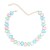 spring trend occidental style exaggerating multilayer drop glass diamond diamond necklace woman sweater chain