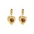  same style titanium steel love buckle earrings woman Korea high retro earring fashion temperament Earring